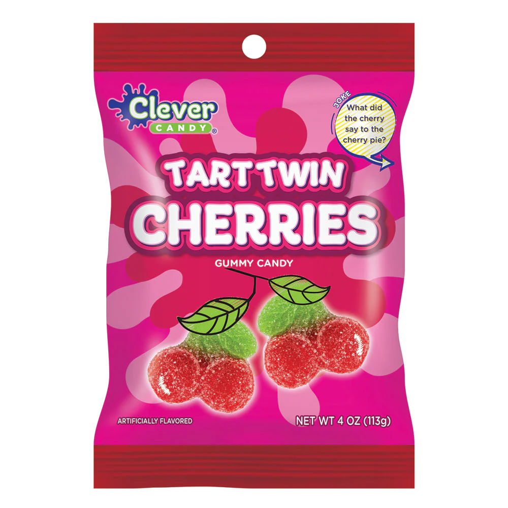 Tart Twin Cherries Peg Bags - 12ct