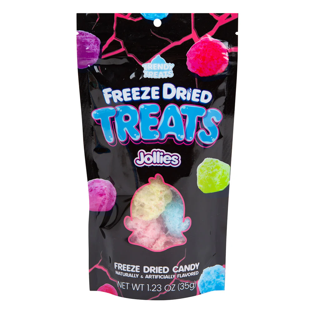 Trendy Treats Freeze Dried Jollies Pouches - 12ct