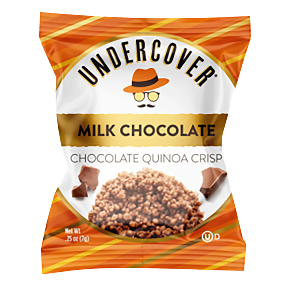 Undercover Quinoa Mini Milk Chocolate Bags - 125ct