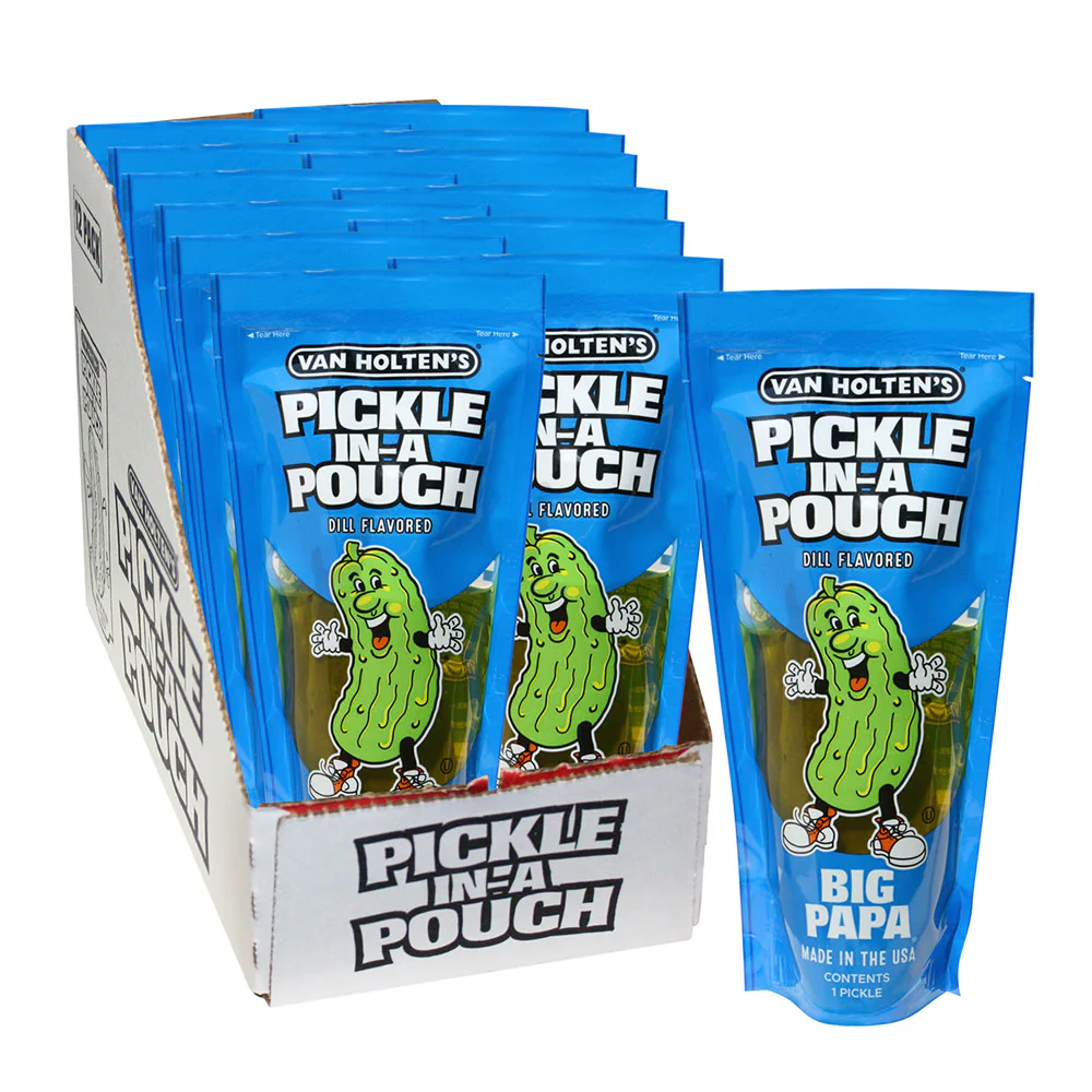 Van Holten's Big Papa Hearty Dill Pickle - 12ct