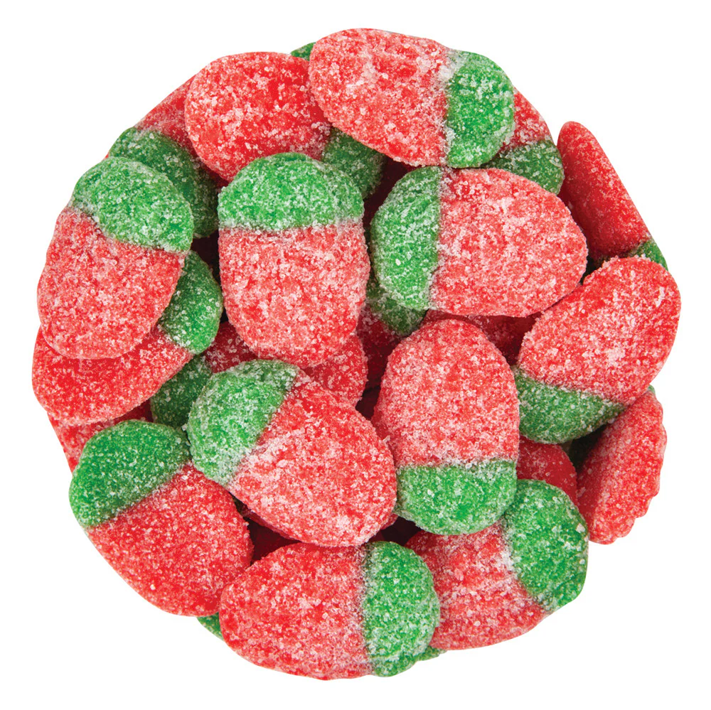 Vidal Gummy Wild Strawberries Sour - 2.2lb Bulk