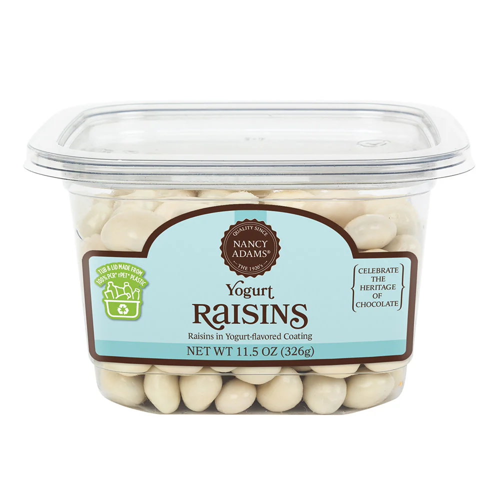 Yogurt Raisins Nancy Adams - 12ct Tubs